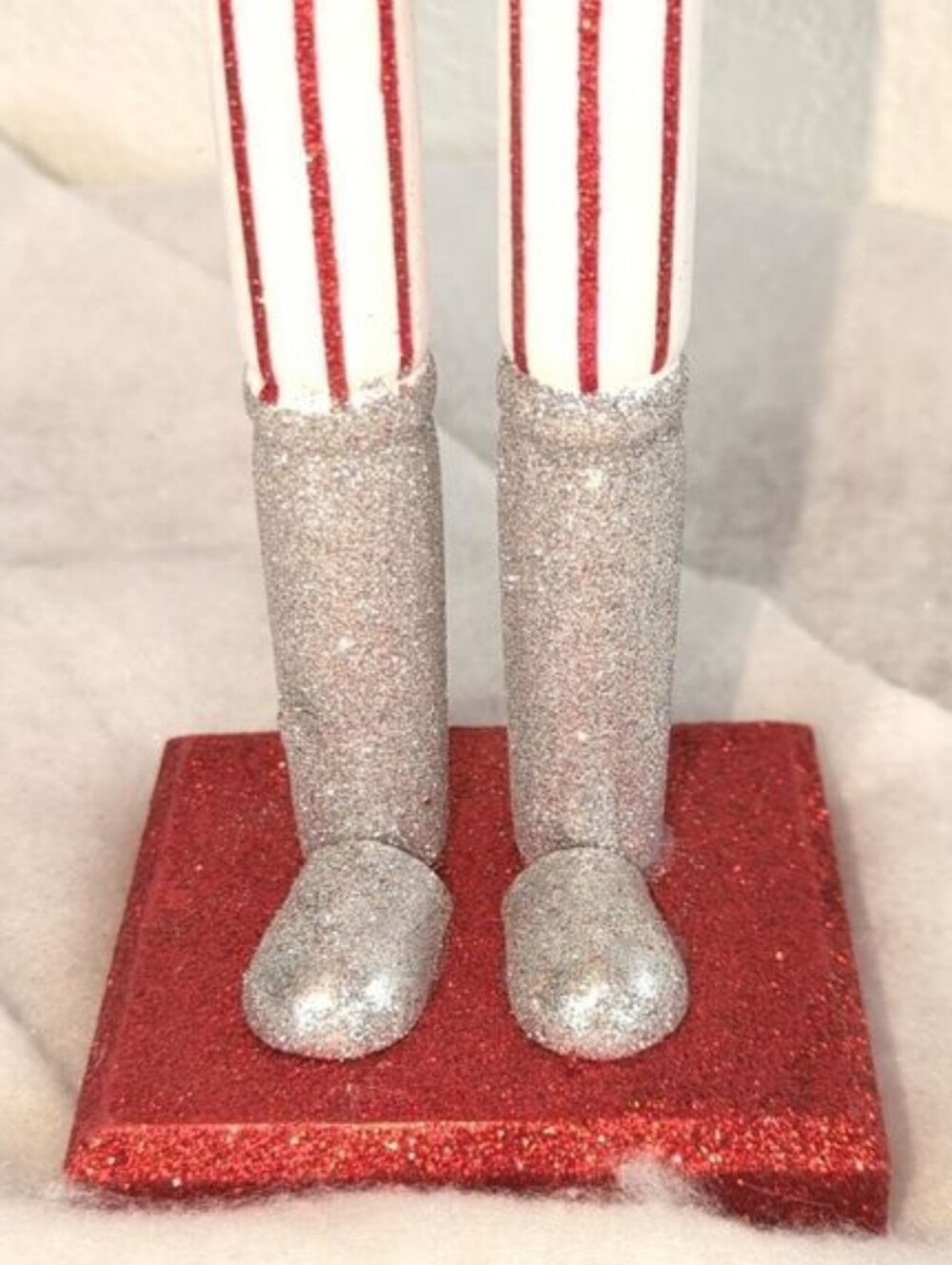 14" Wooden Nutcracker Glittering Soldier Santa Claus! Price Firm! - Picture 4 of 15